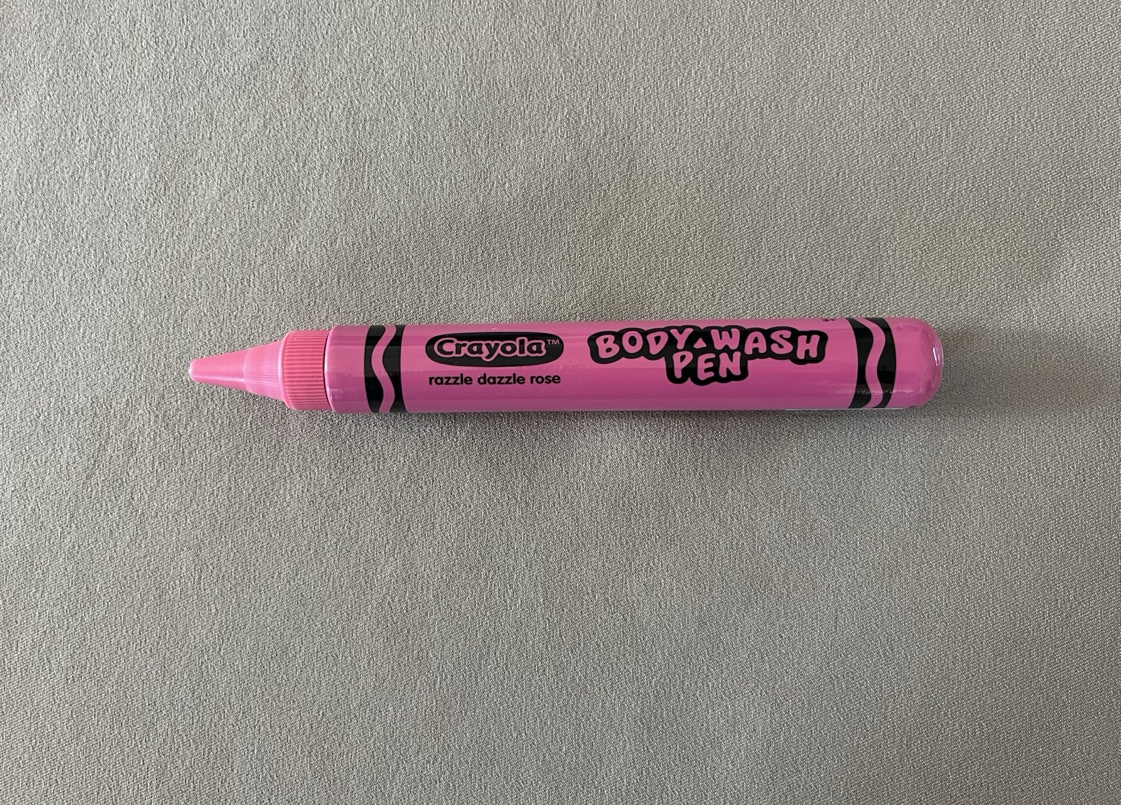 1.9 Oz Crayola Bathtub Body Wash Pen In Razzle Dazzle Rose Pink~For Ages 3+, New