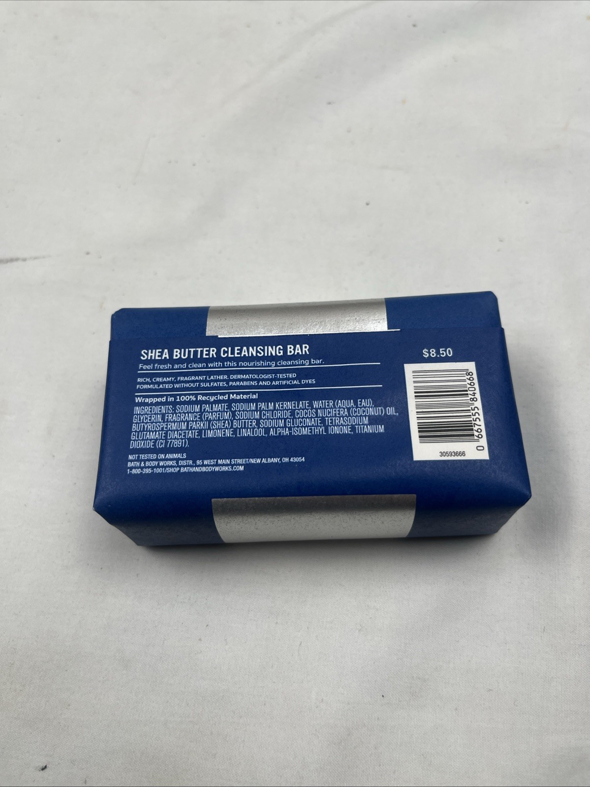 Bath and Body Works Ocean soap bar new sealed For Men Free Shipping.