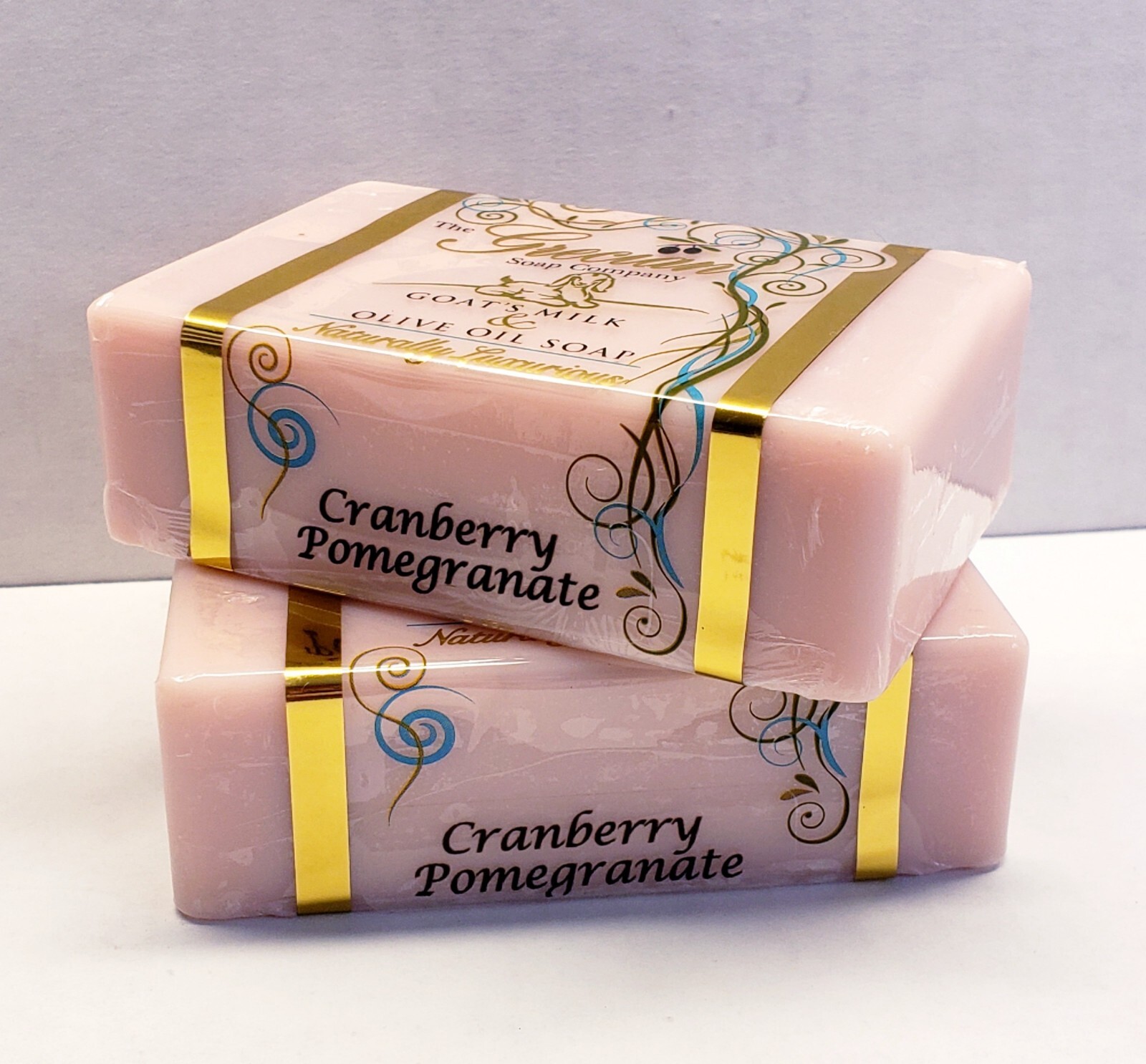 CRANBERRY POMEGRANATE -Goat’s Milk & Olive Oil Natural Beauty Bar Soap, 6 oz (2)