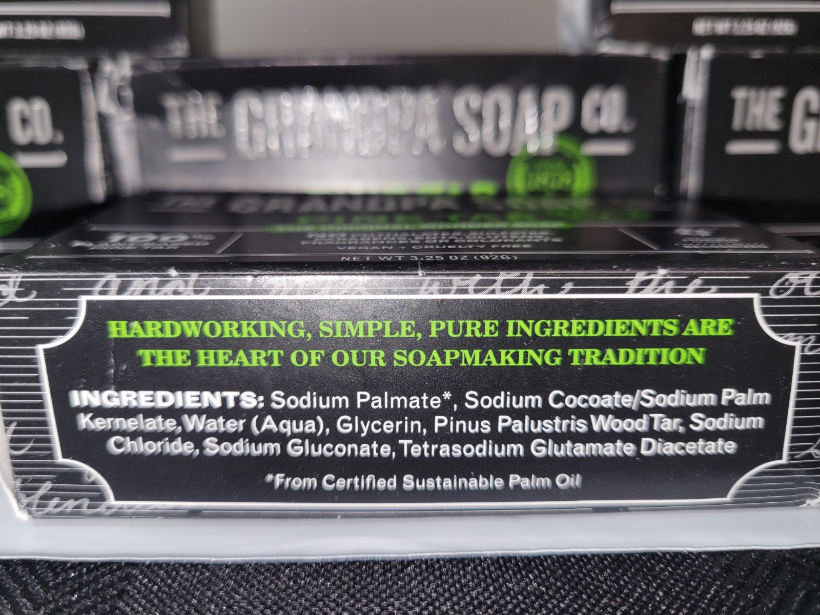 Grandpa’s Pine Tar Soap (3.25 oz Bars) – Multi-Pack of 6 | New
