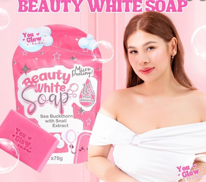 Beauty White Soap by You Glow Babe, 5 Bars x 70g