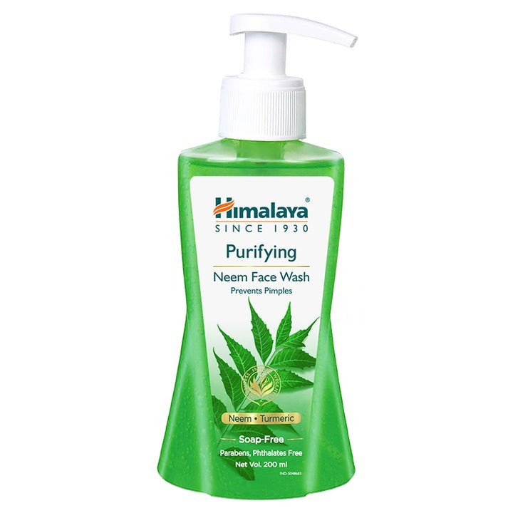 Himalaya | Purifying Neem Face Wash | Acne & Oil Control | Face Cleanser | 200ml