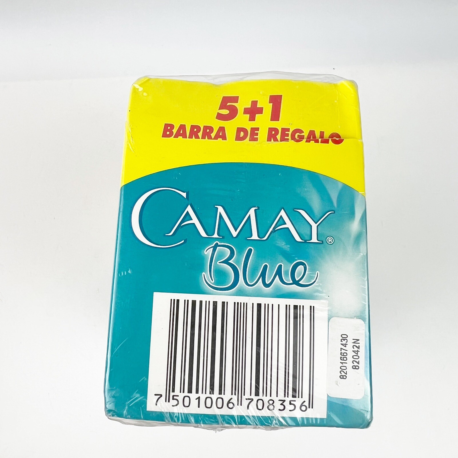 NEW Camay Blue Beauty Bath Family Soap Bar 5.29 oz 6 Bars Sealed Rare