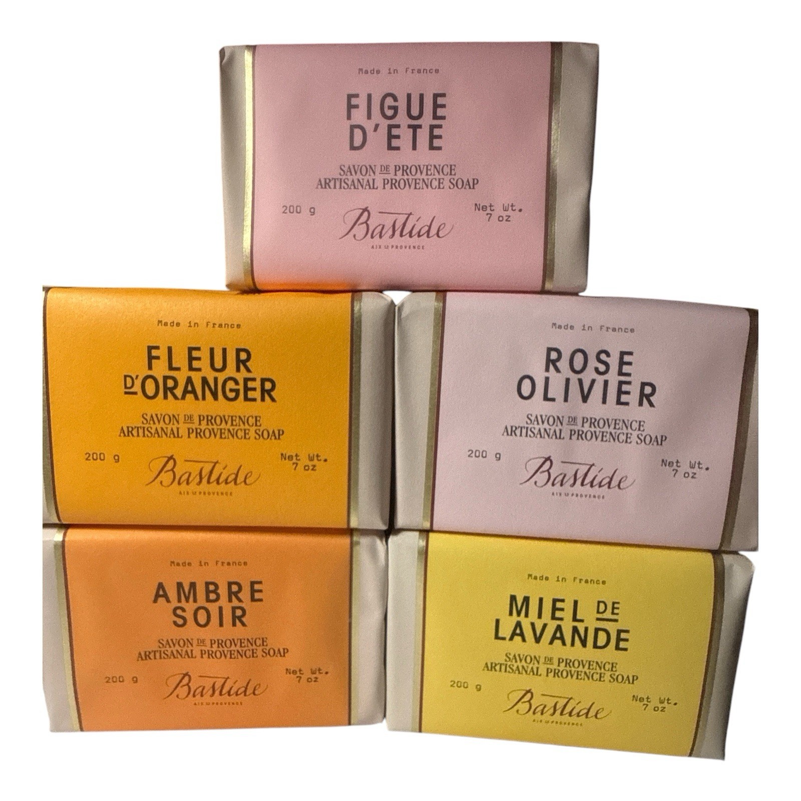 BASTIDE Savon De Provence (ARTISANAL PROVENCE SOAP), 7 OZ NIB YOU CHOSE SCENT