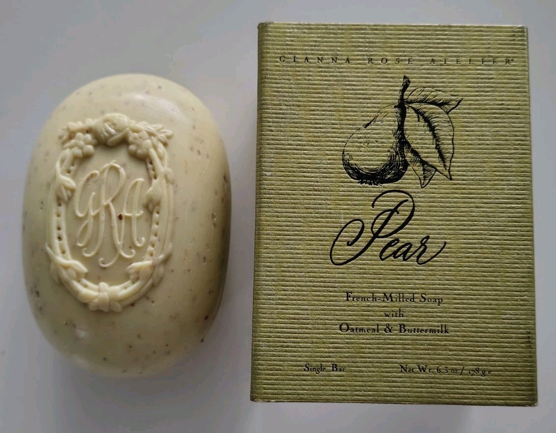 3 Fragrant Luxury Bath Soaps: Lavender & Pear For Her, Bourbon Vanilla For Him