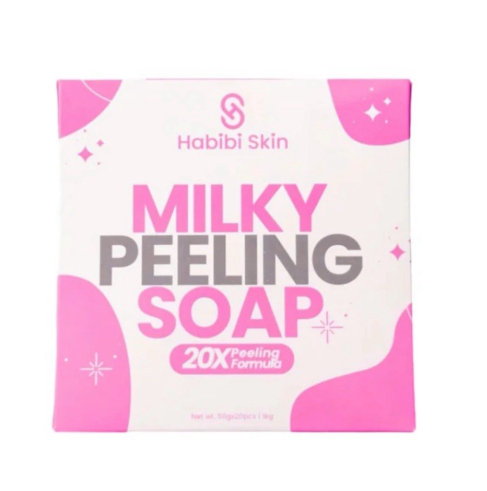 Habibi Skin – Milky Peeling Soap (50g X 20bars)