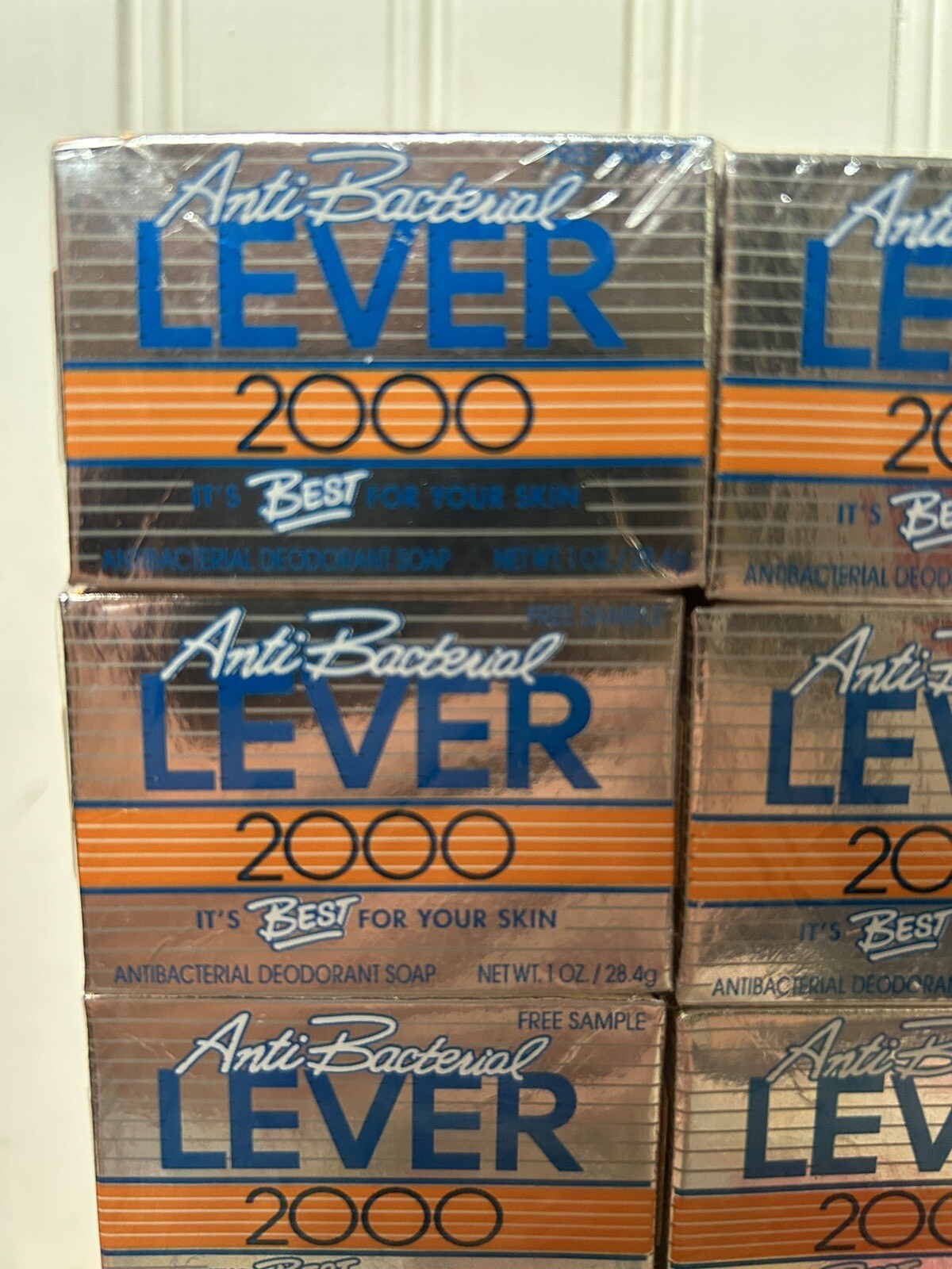 FACTORY SEALED SET OF 30 NEW LEVER 2000 1oz DEODORANT BAR SOAPS ANTIBACTERIAL