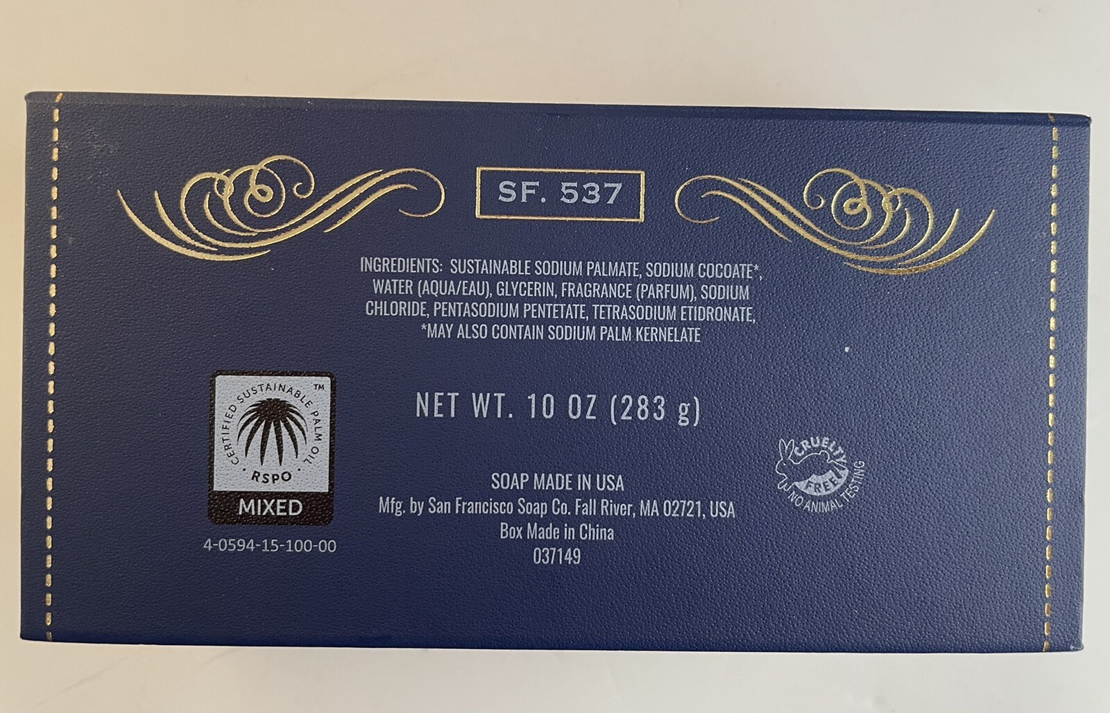 Man Bar-Coastal driftwood ￼fragrance 10oz.soap Bar-San Francisco Soap Company￼
