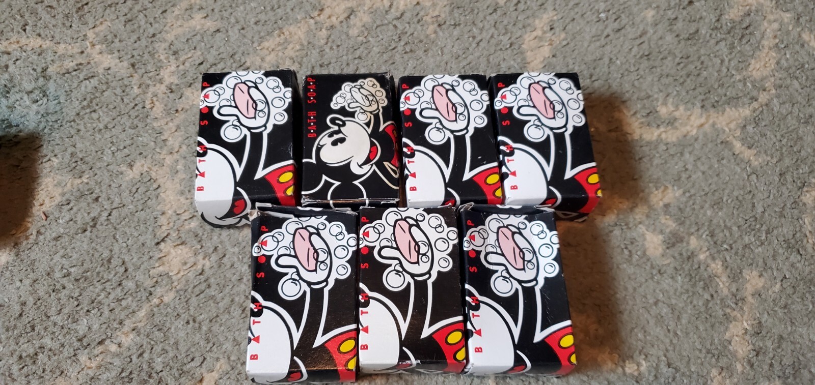 Mickey Mouse Club Soaps lot of 7