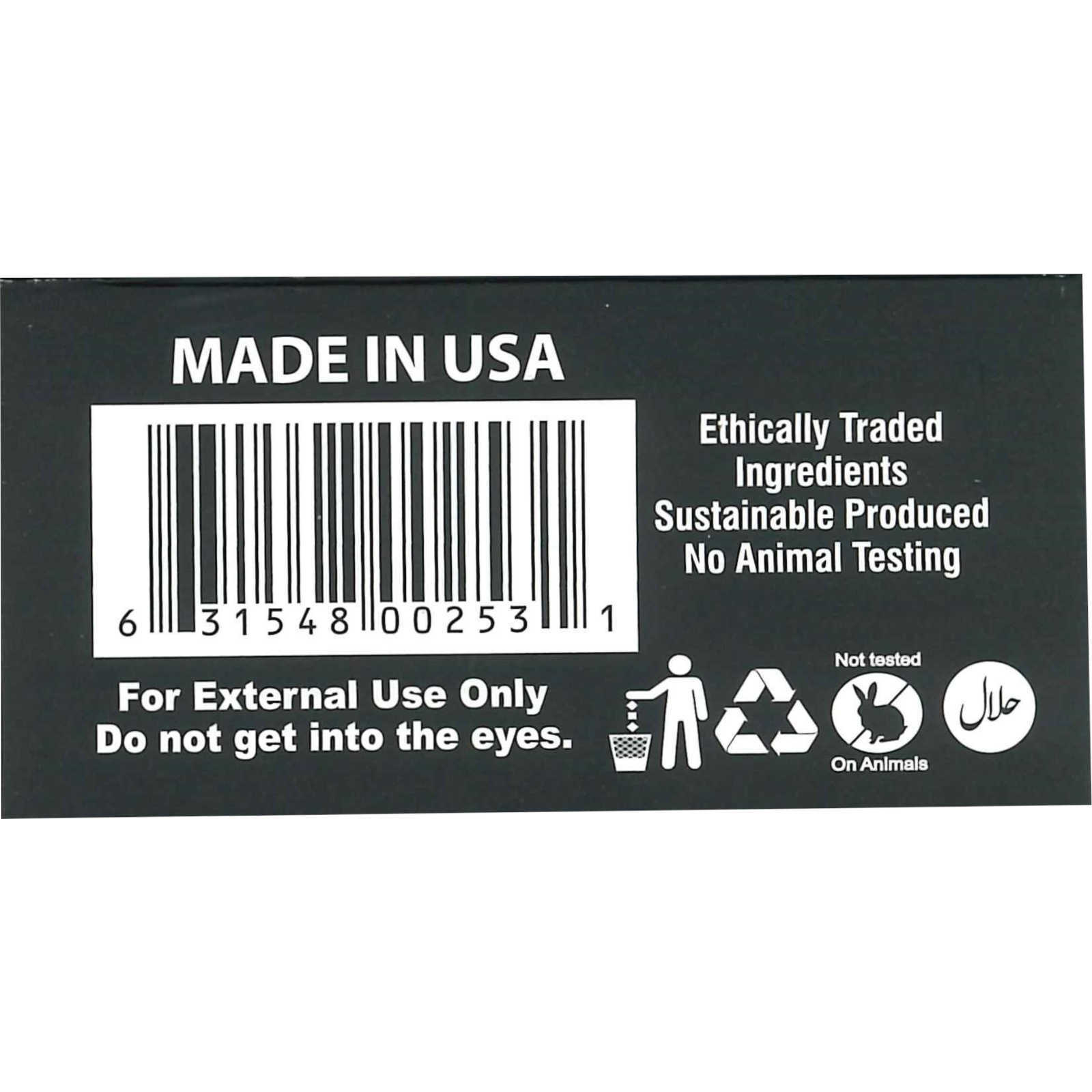 Bamboo Charcoal Activated Tea Tree and Lavender Soap Bar Halal 100% Vegan 6.3 OZ