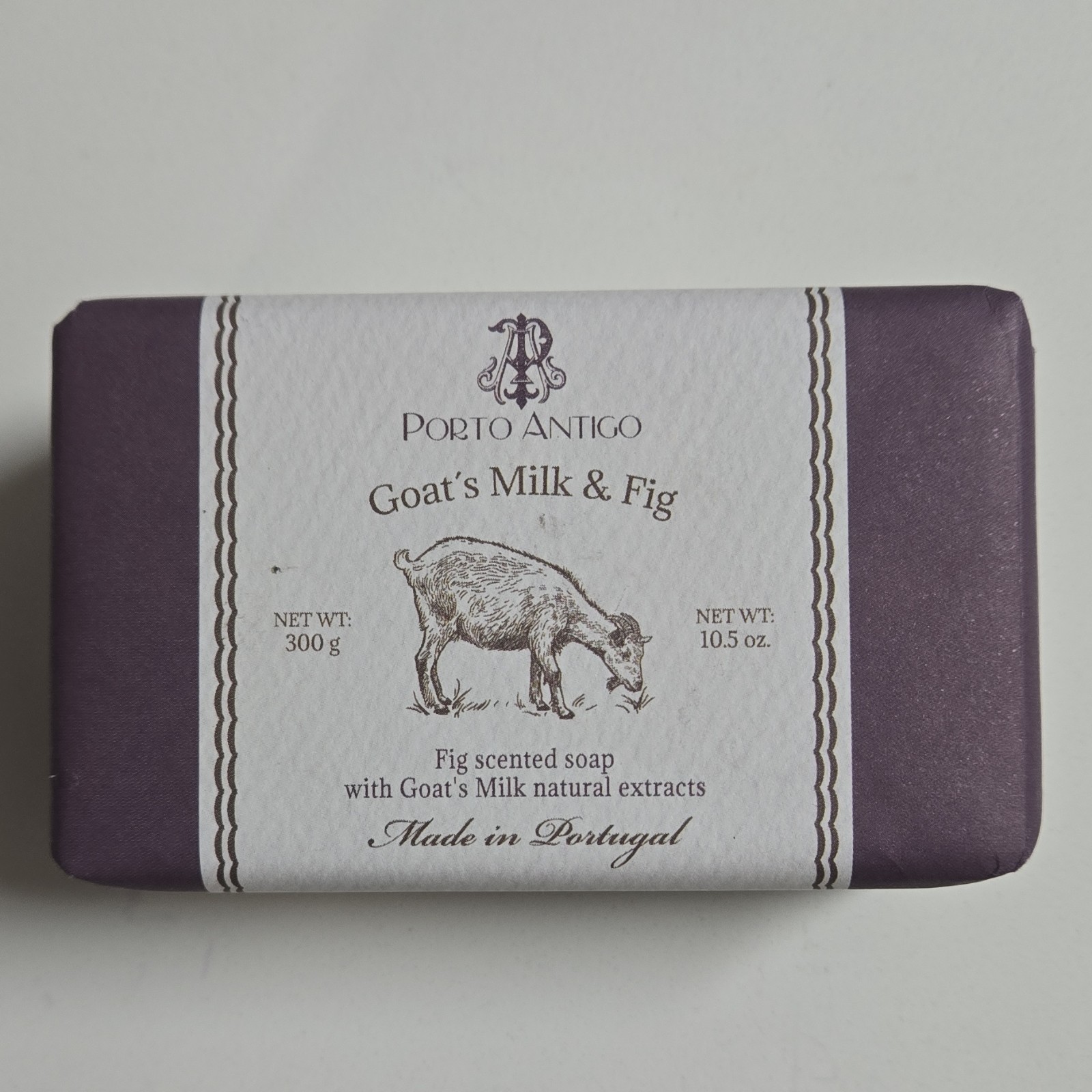 Porto Antigo Goat’s Milk Fig Aromatic Soap Bar 10.5oz All Natural Portugal