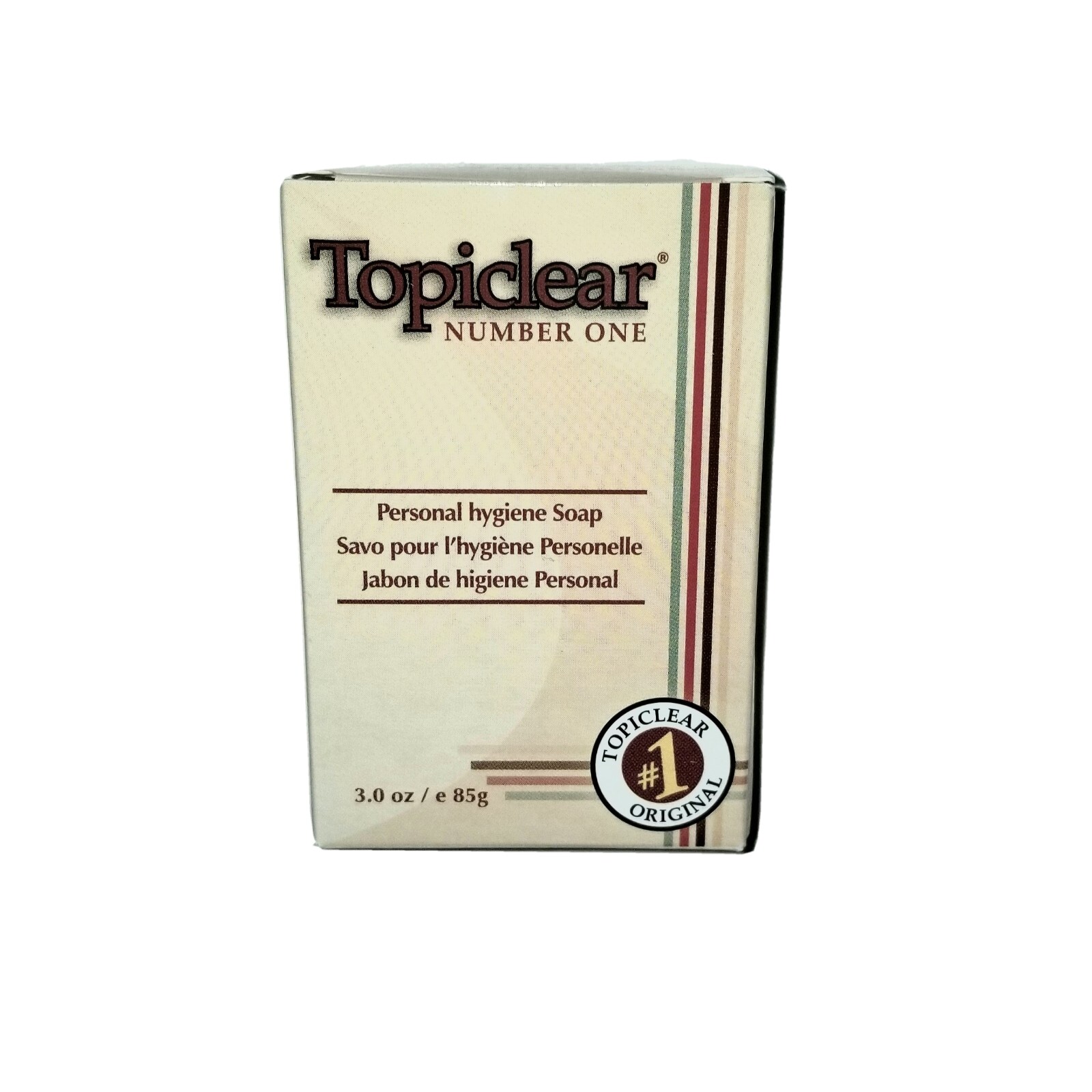 Topiclear Number One Soap 3.0 oz Size Select 3Pack 6Pack 12Pack