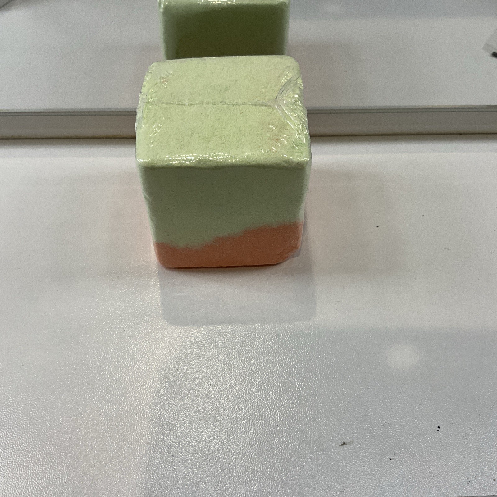 Orange And White Soft Colorful Bath Bond For Anyone Brand New (Not Toxic)!