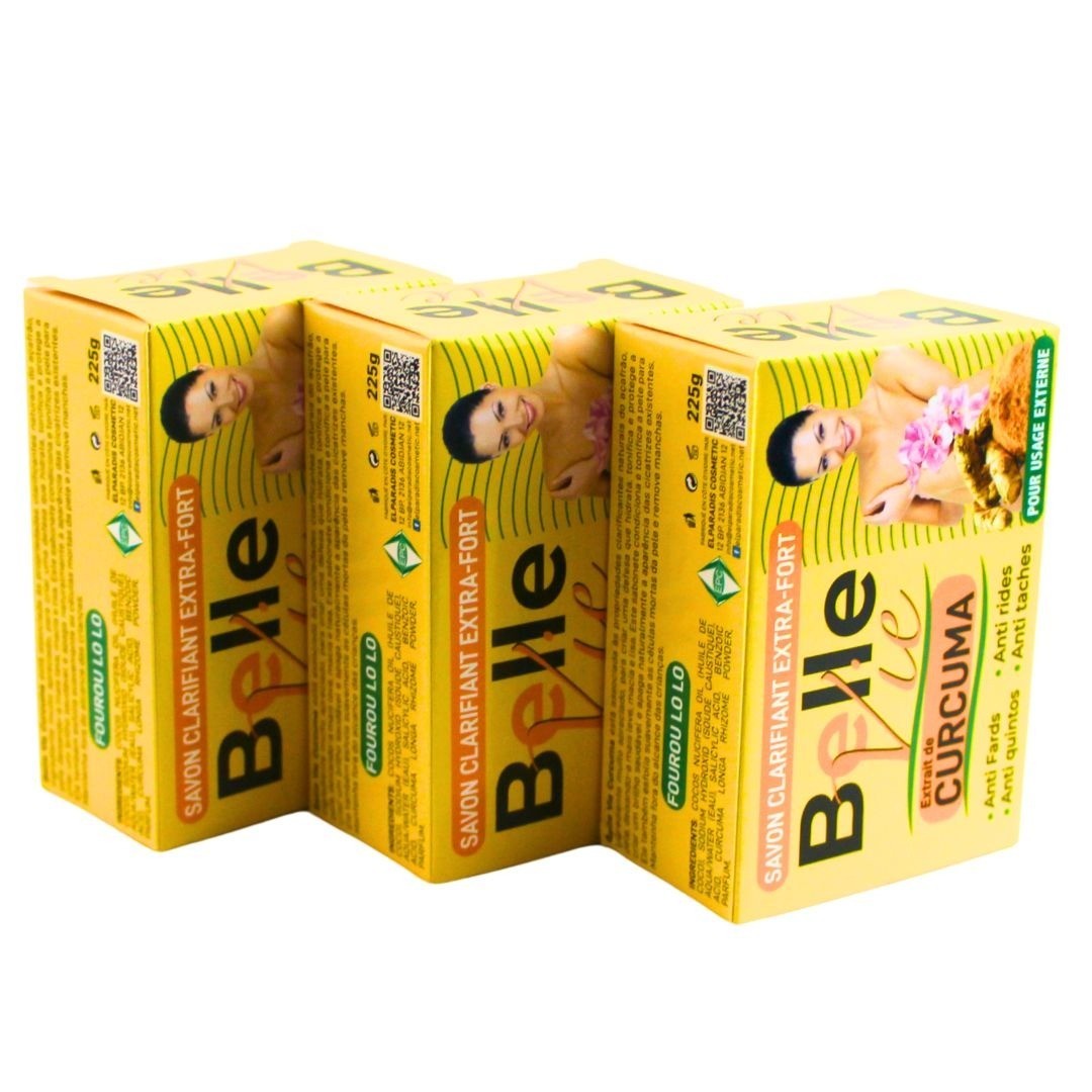 Belle Vie Turmeric Extract Lightening Soap Pack