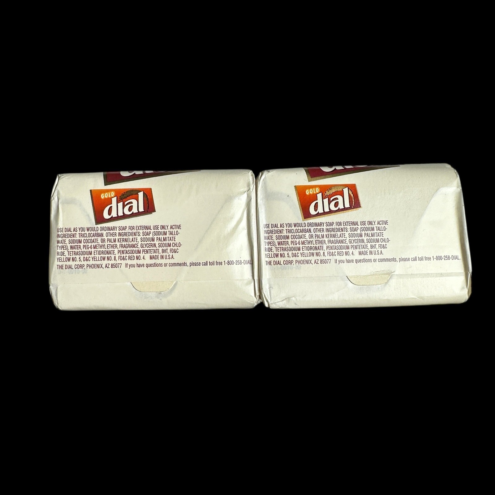 Vintage Dial Gold Antibacterial Deodorant Soap 3.5oz Bars Lot of 6 Made in USA