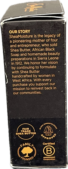SHEA MOISTURE African Black Soap w/ Shea 8 oz CALM & CLEARING BAR SOAP NEW BOX