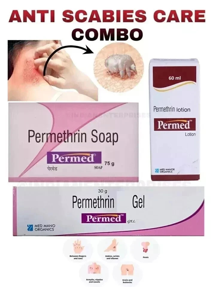 100% Effective COMBO Pack – PERMED -SCAB!Cs Good for MITES* & amp; free shipping