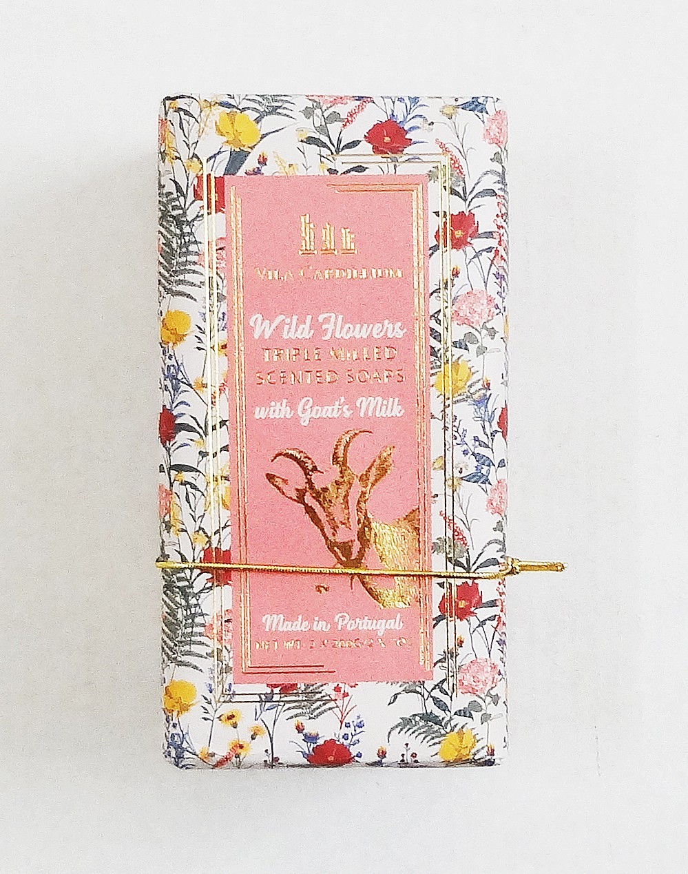 VILA CARDILLIUM Soap Wild Flowers w. Goat’s Milk 7 oz x 2 MADE IN PORTUGAL – New