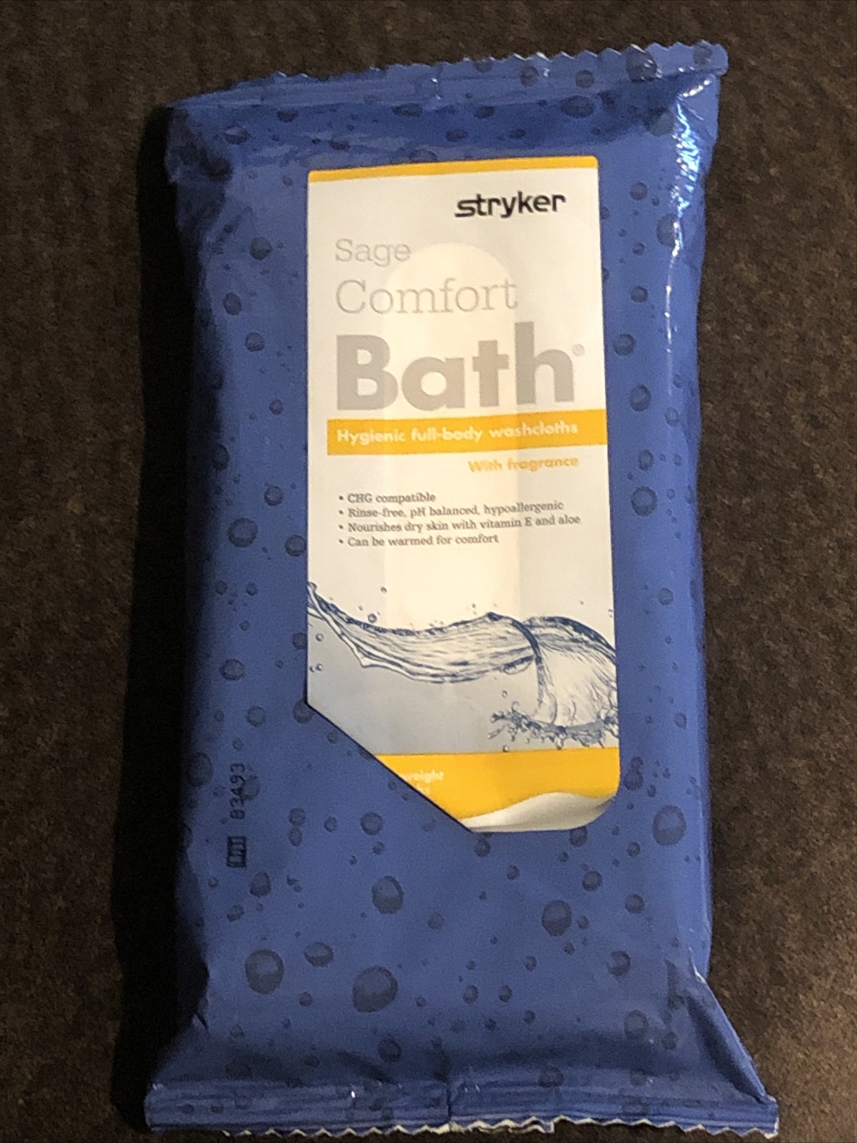Sage Comfort Bath,Premium Heavyweight Cleansing Washcloths Wipes8 X 8″,Fragrance