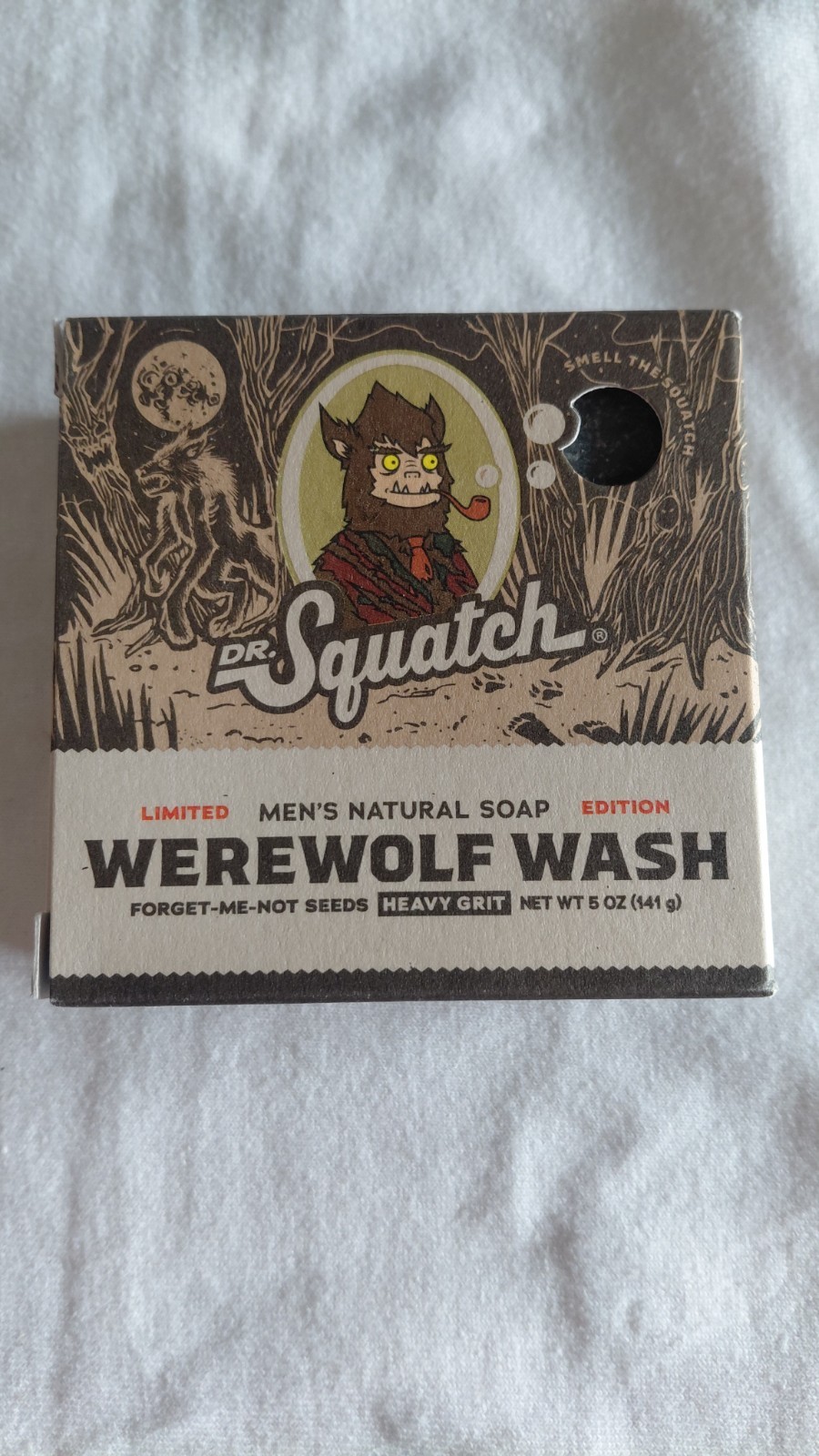 Dr. Squatch Men’s Soap 3pk Summer Citrus, Ltd. Ed. Werewolf Wash, Coastal Mist