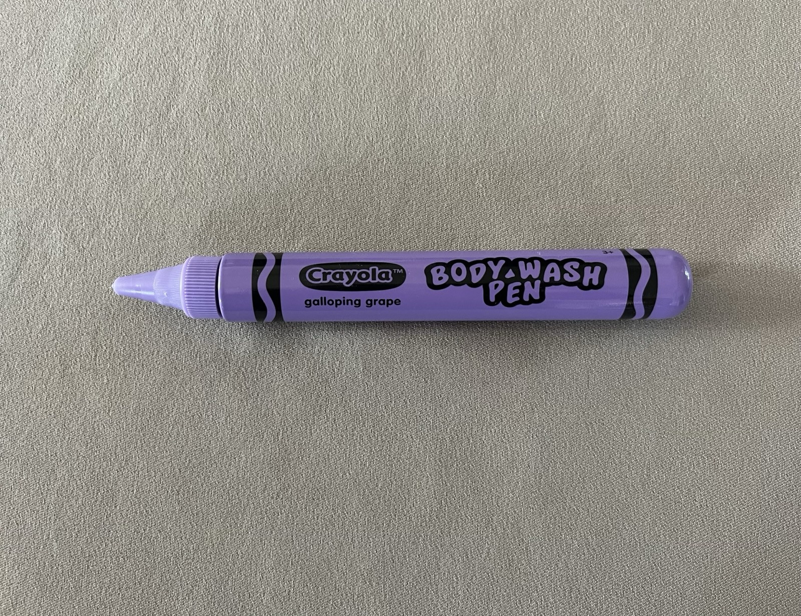 1.9 Oz Crayola Bathtub Body Wash Pen In Galloping Grape Purple, For Ages 3+, New