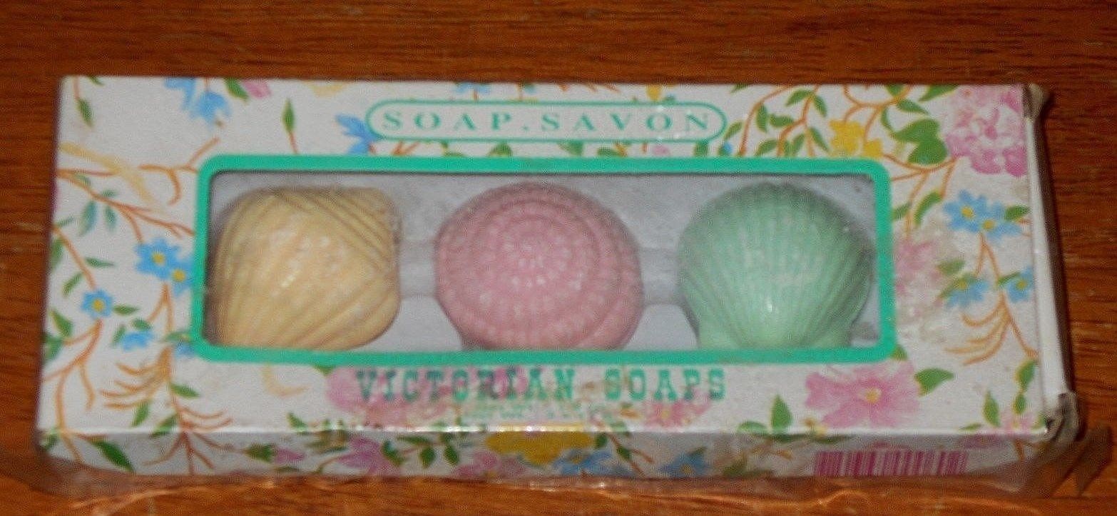 Womens Vintage Rare Sea Shell Combination 3 Guest Savon Victorian Soap Turkey