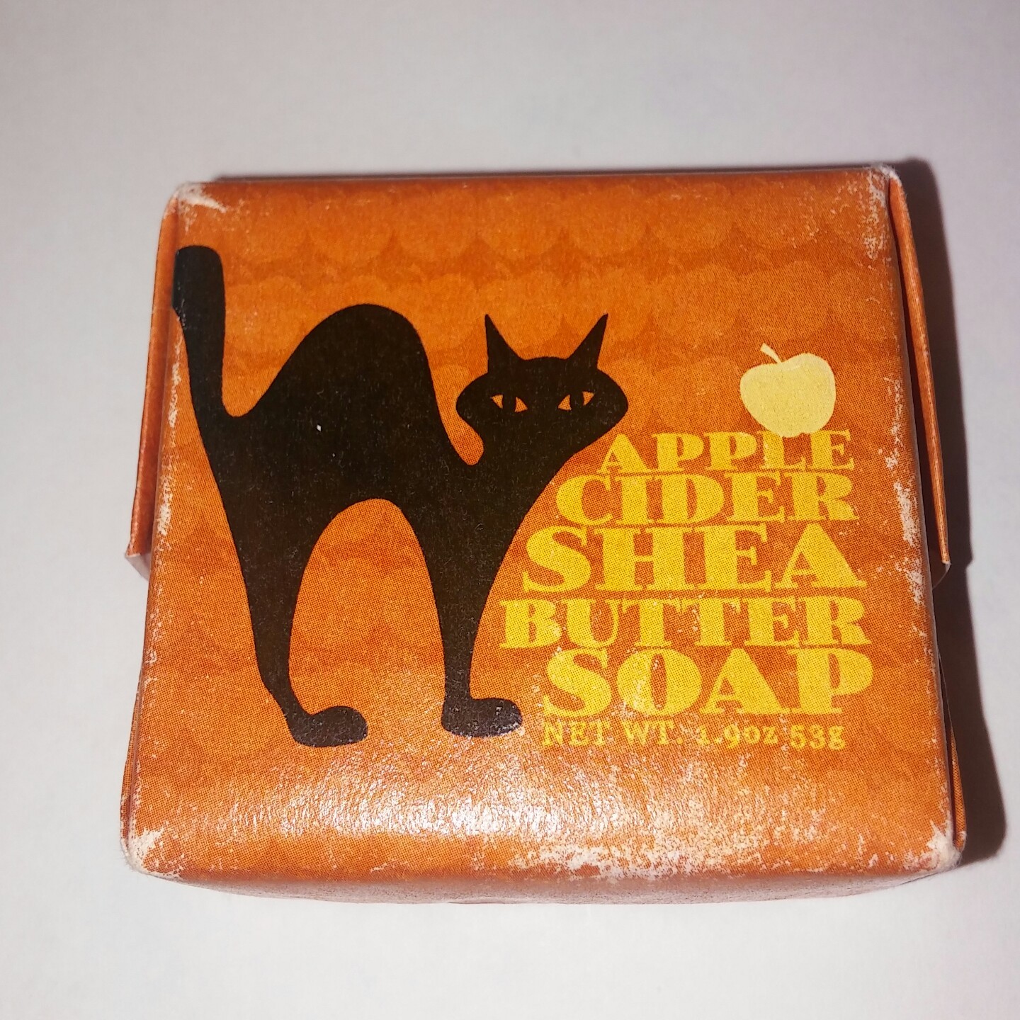 APPLE CIDER SHEA BUTTER SOAP 1.9 OZ. 53 GR. VEGETABLE SOAP SHEA BUTTER APPLE OIL