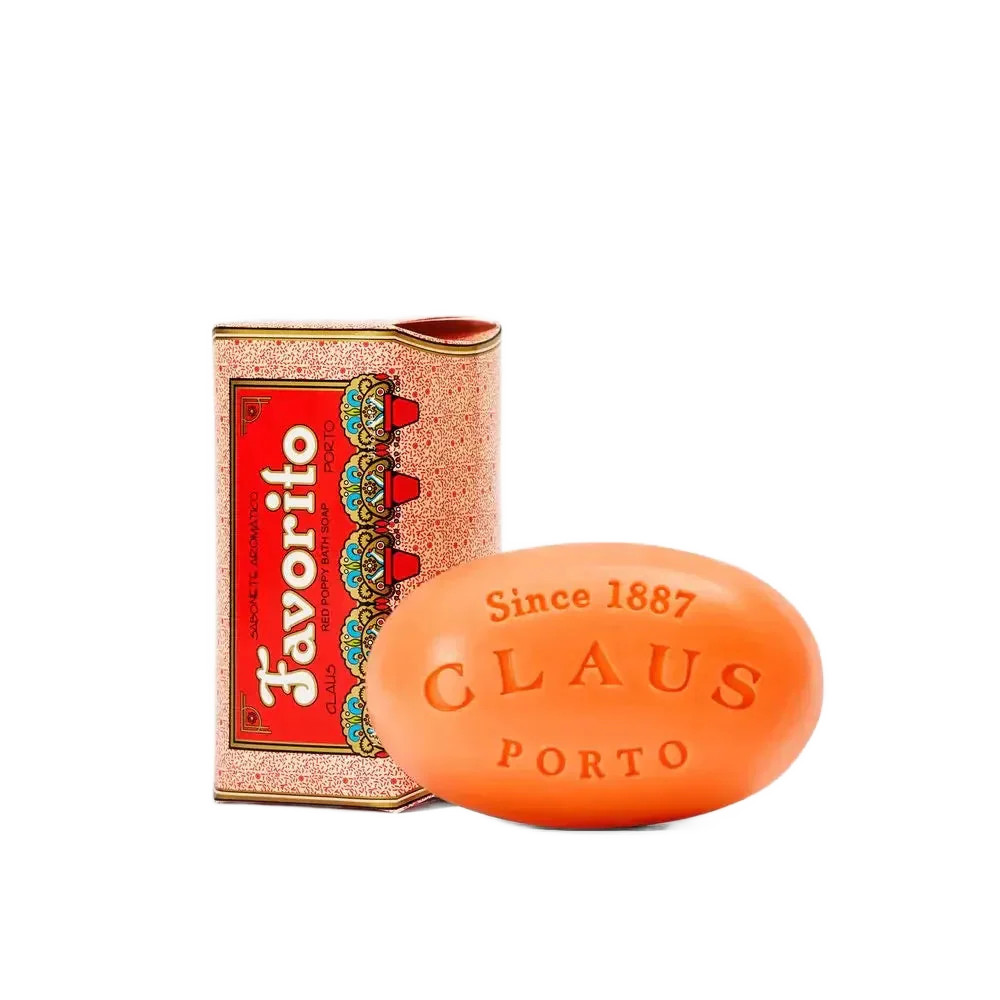 Claus Porto Favorito Red Poppy Soap Bar 150 g (5.3 oz)