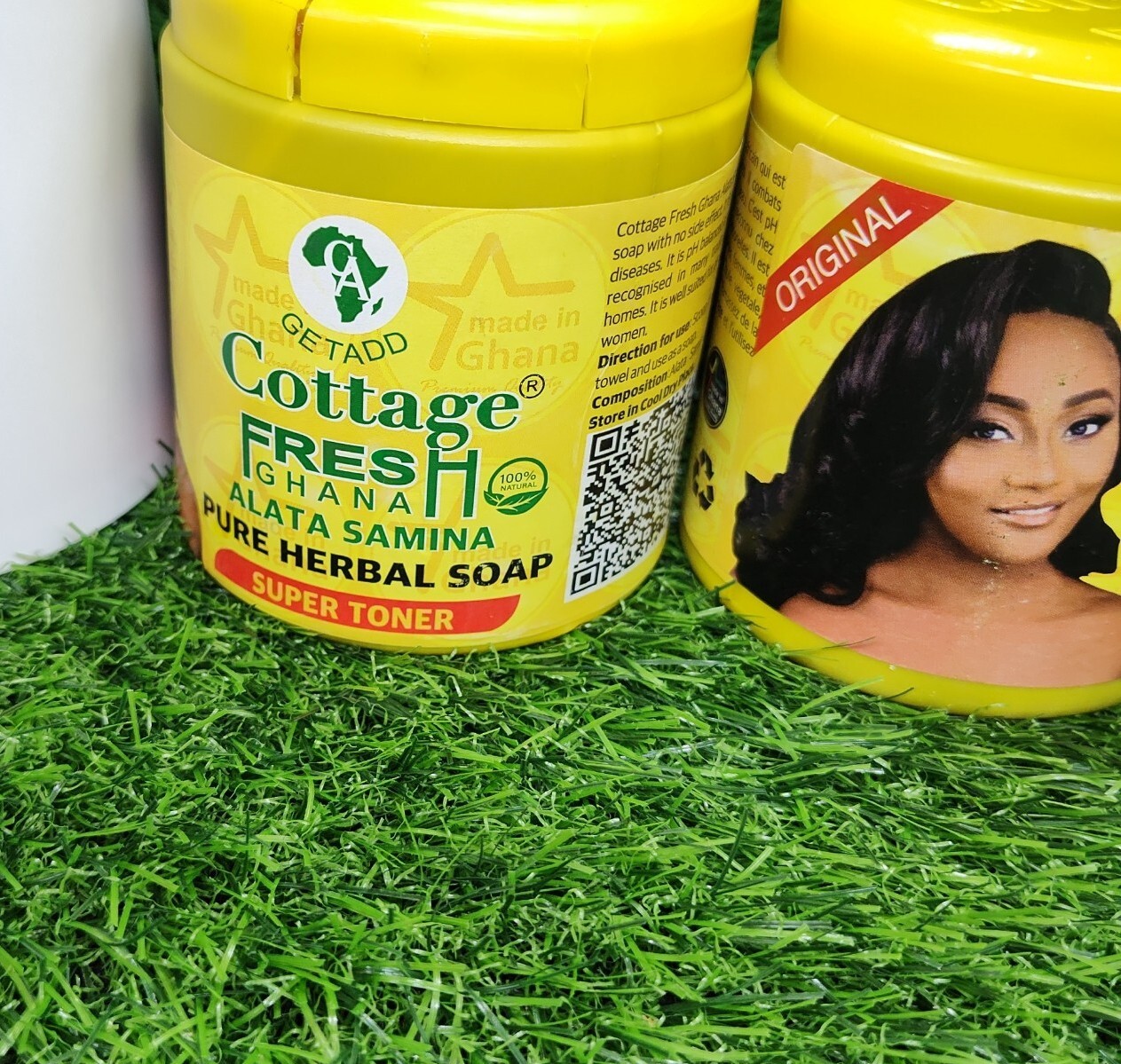 2X Getadd Cottage Fresh Alata Samina Herbal “Super Toner” Soap. 550g 2pcs