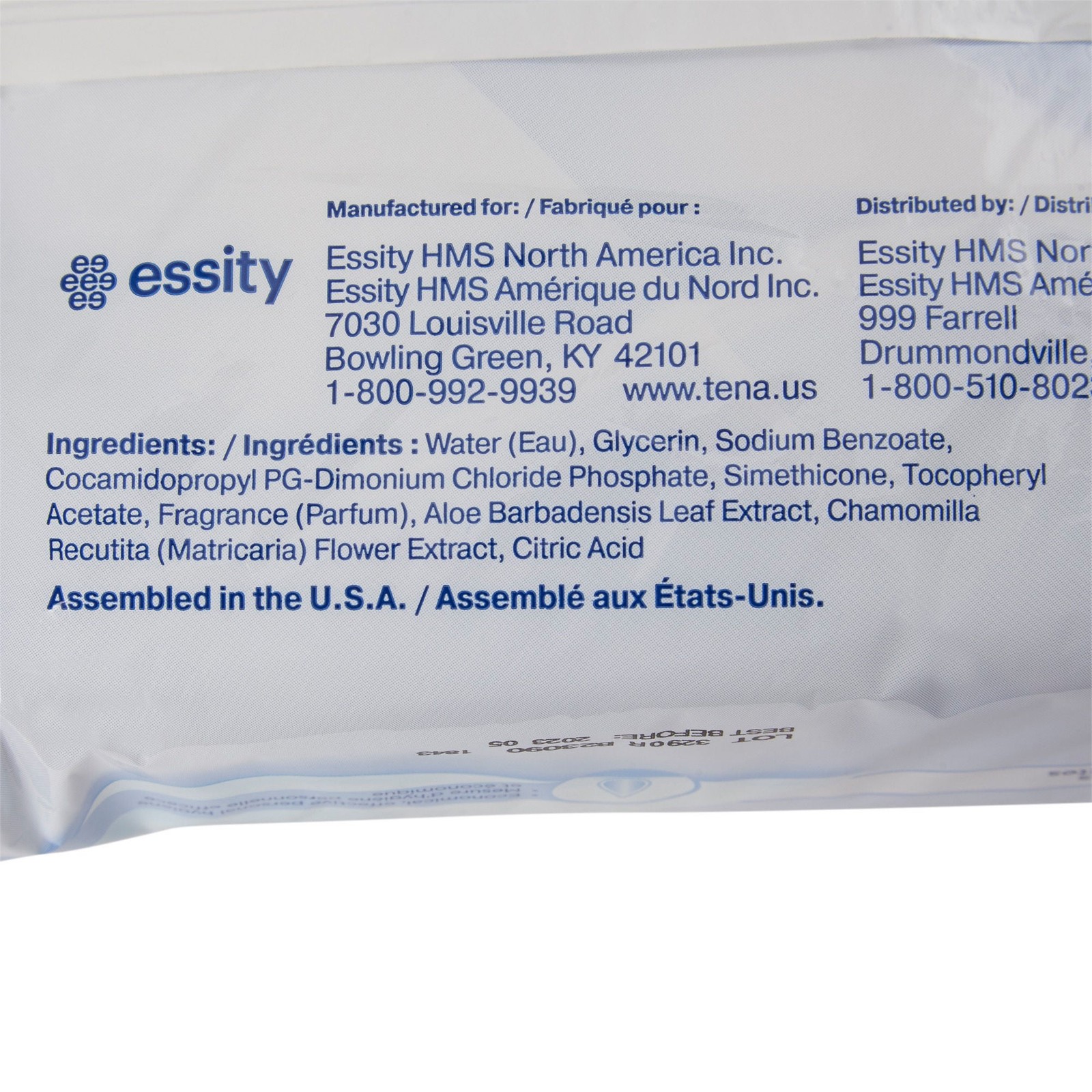 TENA Personal Cleansing Wipe 7-9/10 x 12.5″