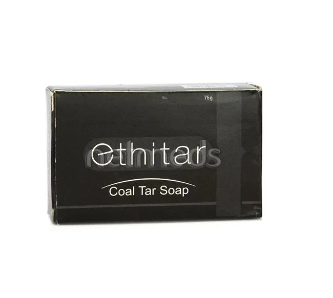 Ethitar Coal Tar Soap (75gm) for Eczema & Psoriasis