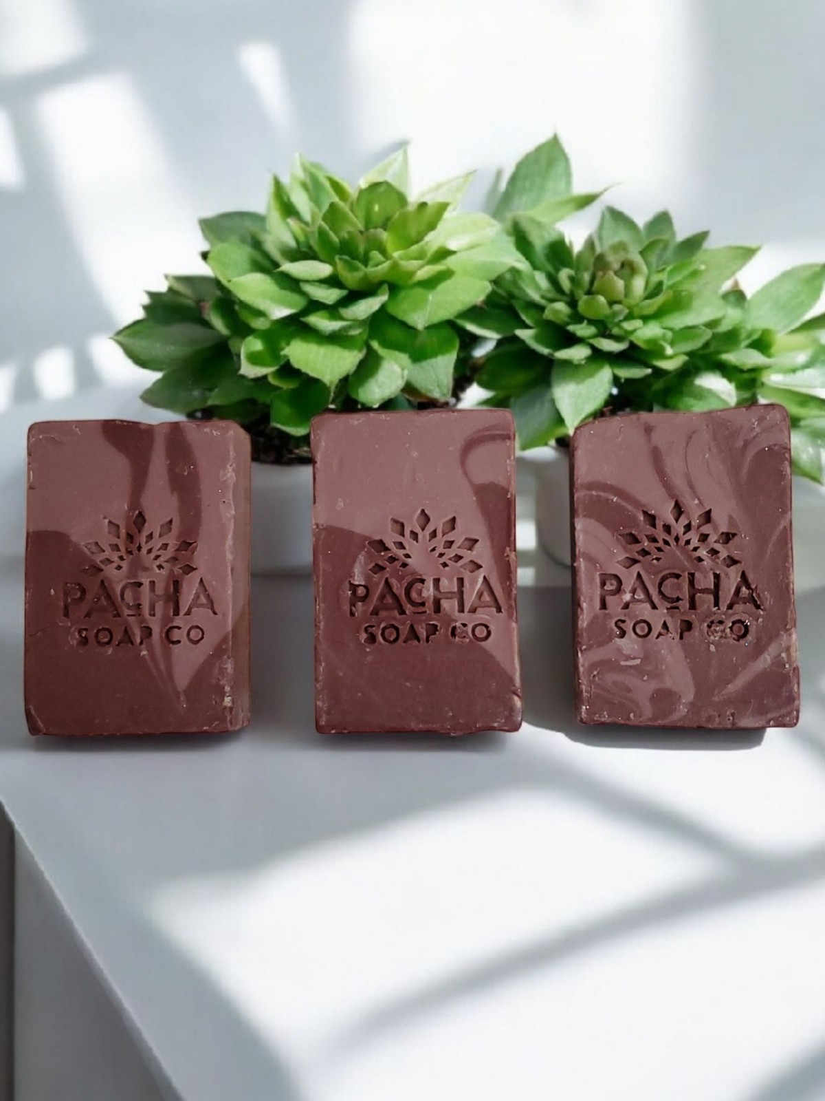 (3) Pacha Bar Soap Limited Edition Spiced Pomegranate Soothing NEW