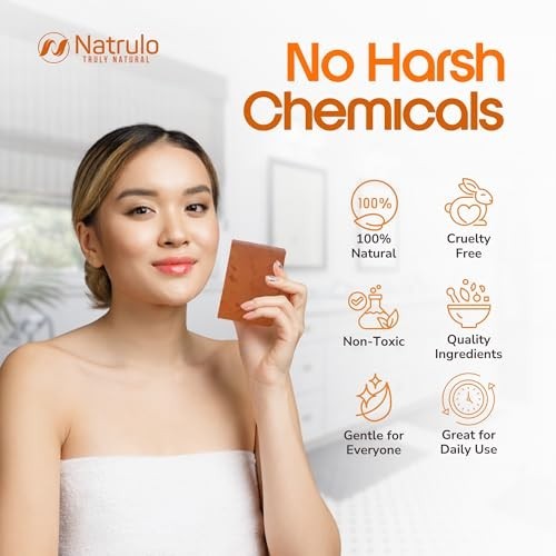 Natrulo Persimmon Soap Bar for Body Odor Control Â Purifying Deodorizing Body