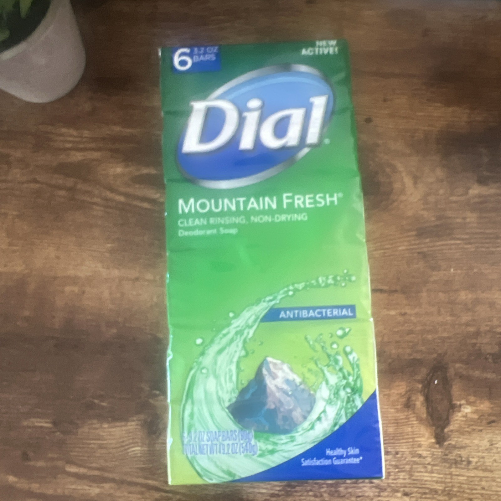 Dial Antibacterial Bar Soap Mountain Fresh Deodorant 3.2oz (6 Pack) DISCONTINUED