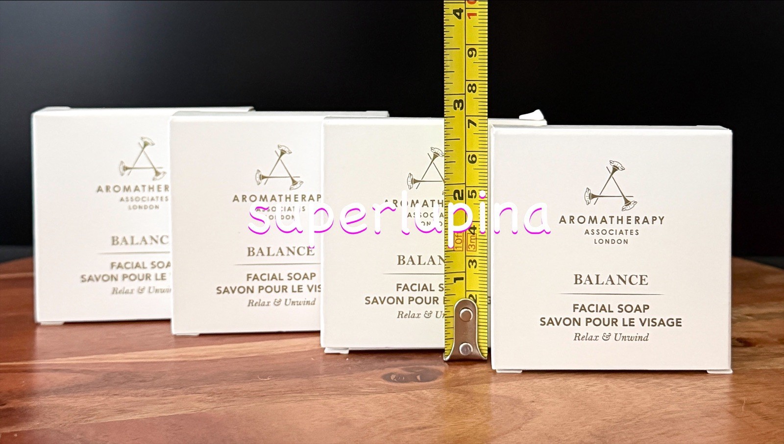 4x Aromatherapy Associates Balance Facial Bar Soap NEW Travel Size 1.05 oz