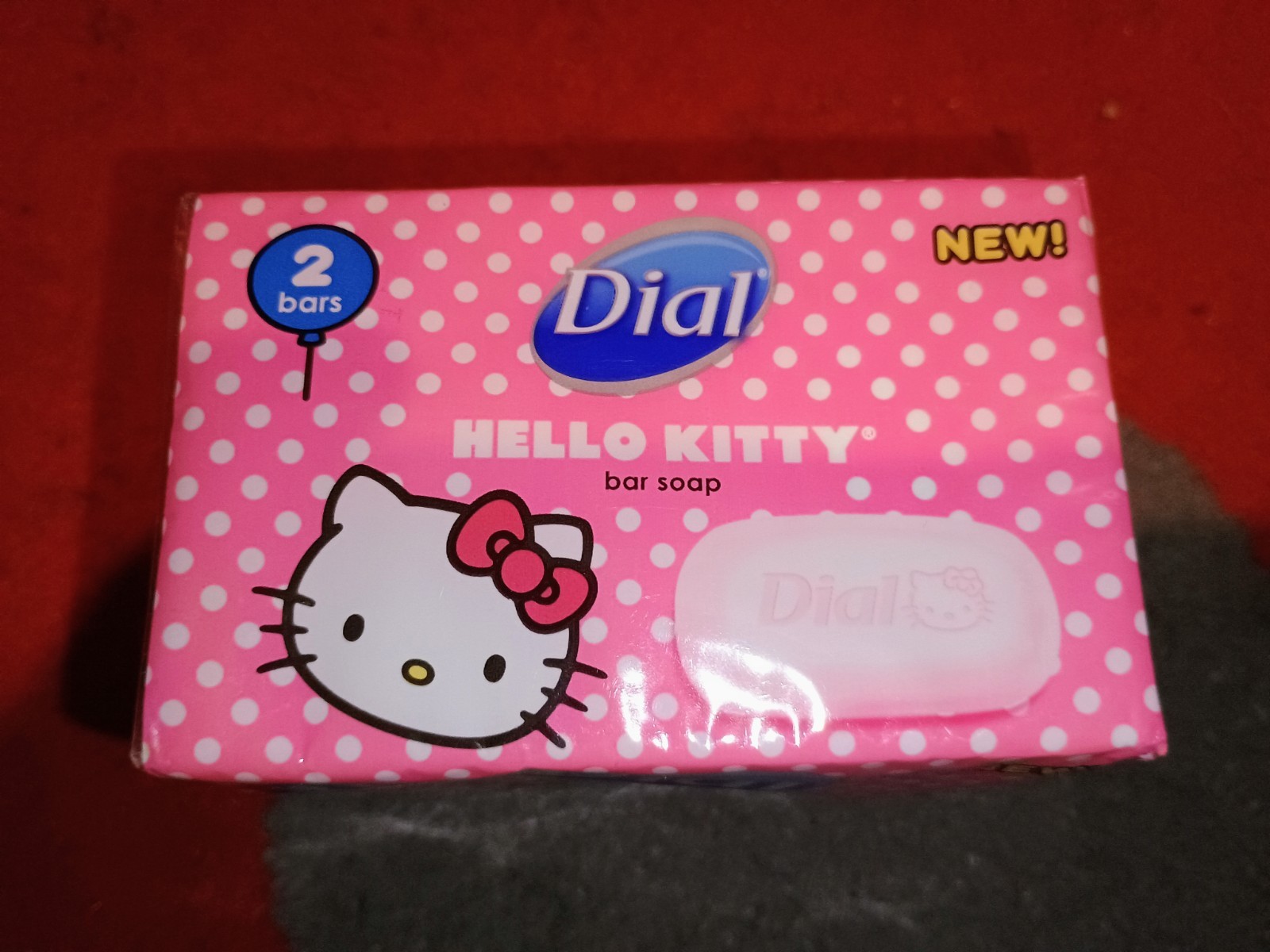 Dial Hello Kitty Bar Soap 2 Bars Still Sealed