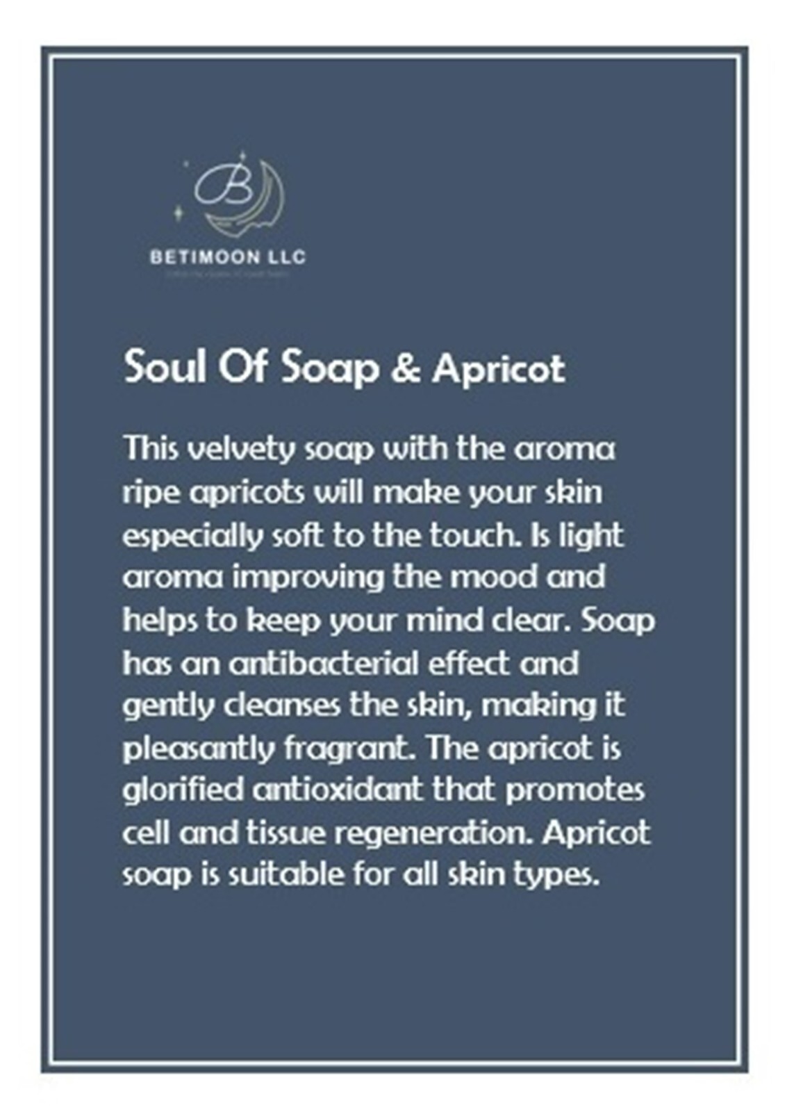 Apricot & Handmade Soap Bars. 100% Natural, Aromatherapy 4 Soaps Made in Latvia