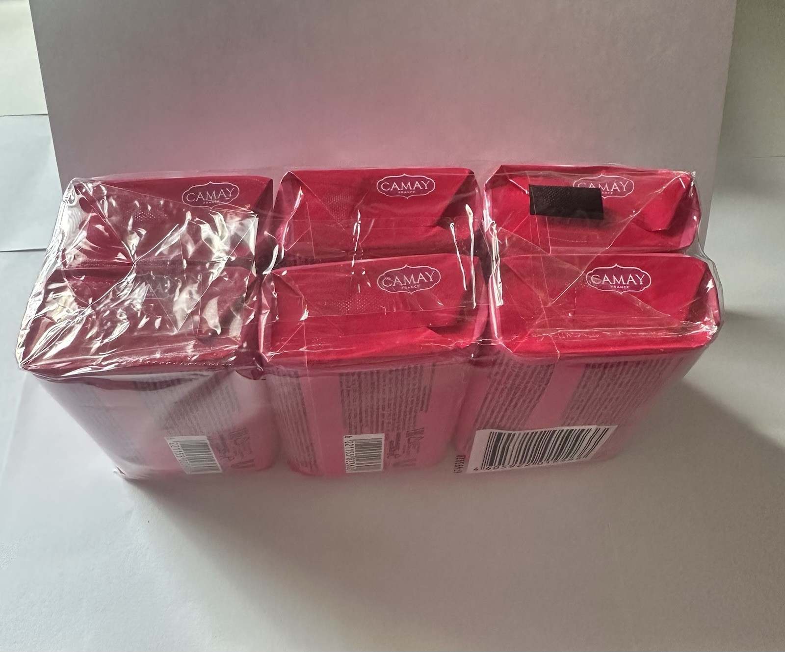 Camay France Beauty Bar Soap ROMANIQUE Lot of 6 Unilever Vintage