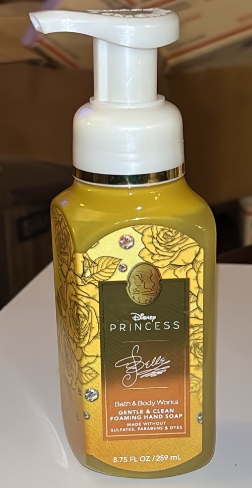 Bath & Body Works Gentle & Clean Foaming Hand Soap Disney Princess Belle 8.75 oz