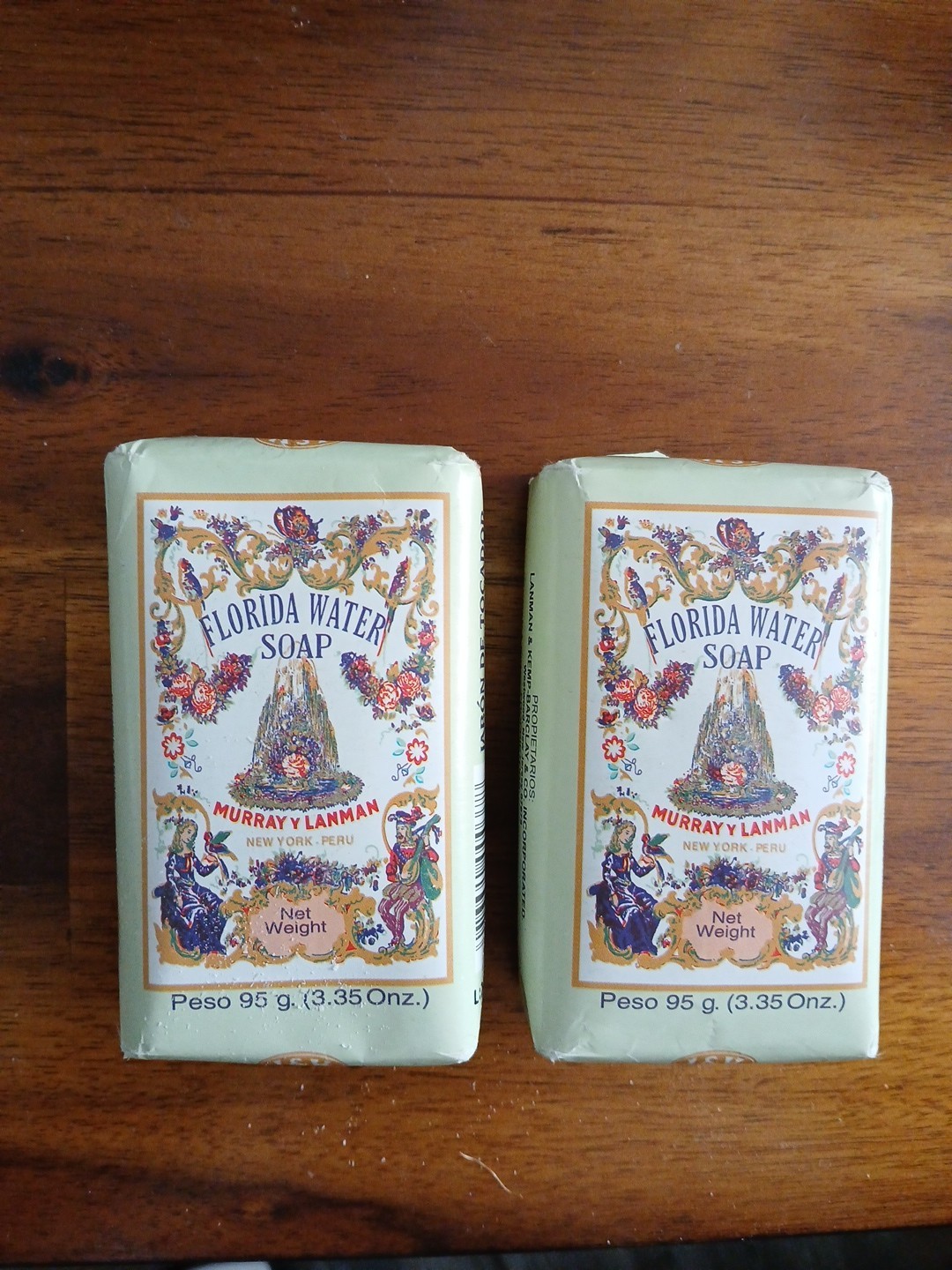 Florida Water Soap by Murray & Lanman 3.35 Oz 2 Bars