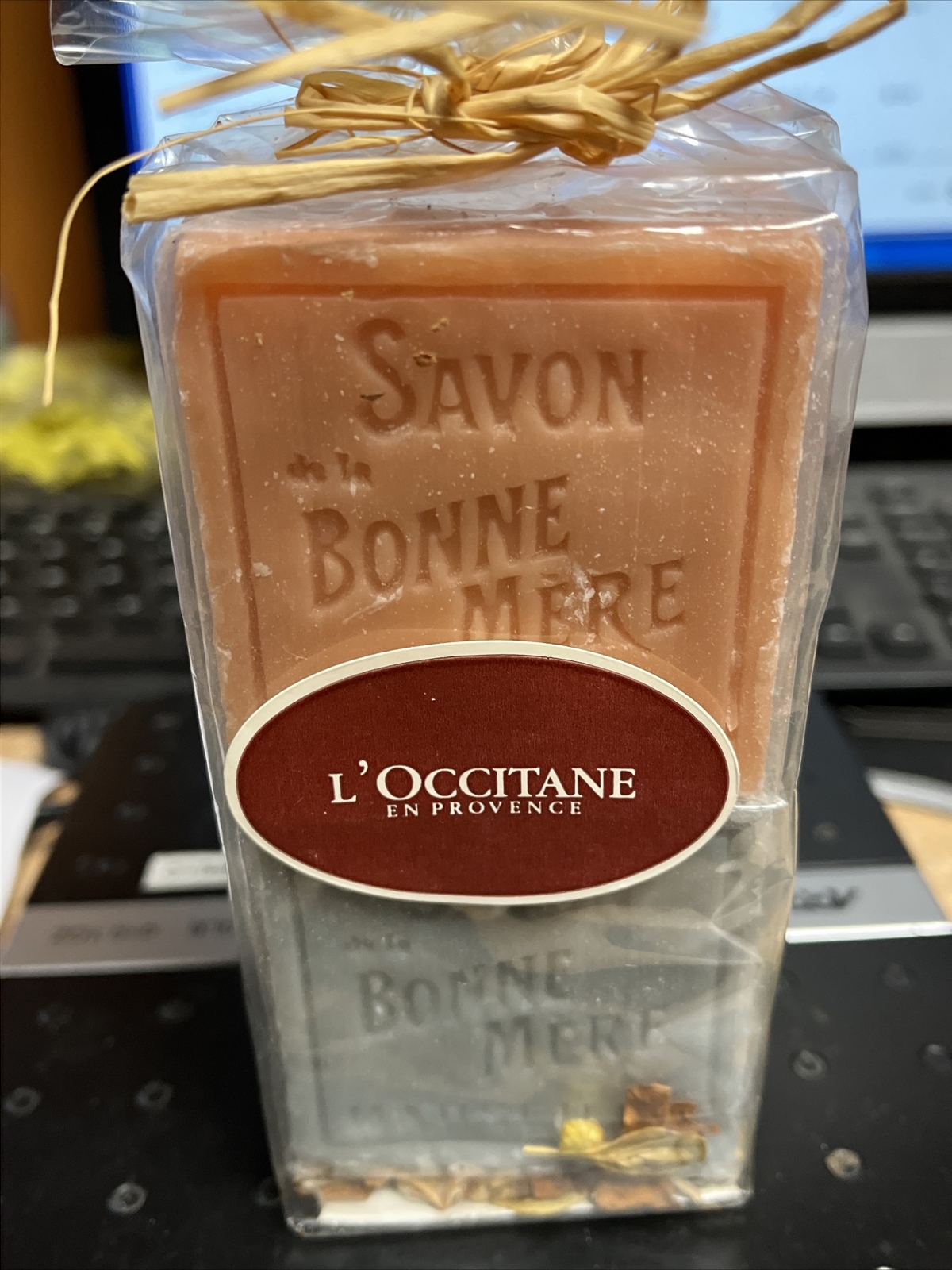 Vintage L’Occitane En Provence Bar Soaps Two 125 Gram Bars New Sealed Bonne Mere