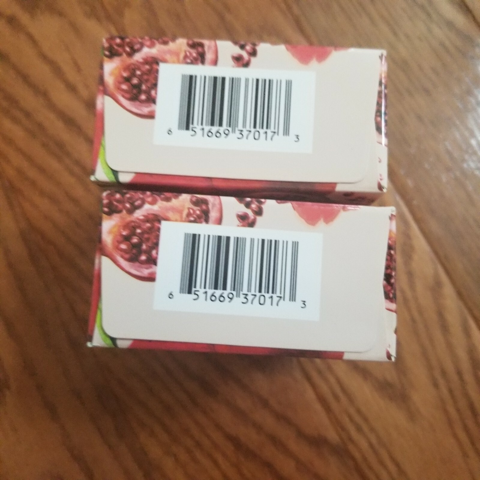 Lot of 2 Panrosa Fruit Essence Bar Soap 7 oz Pomegranate