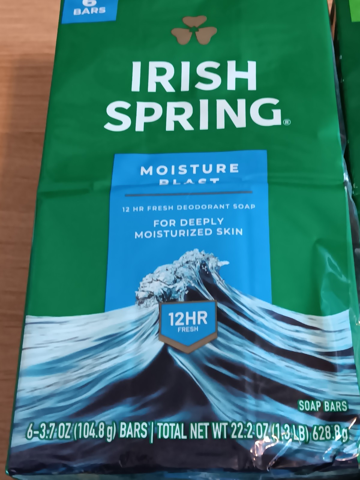 Irish Spring Aloe Mist Original Moisture Blast Zest Aqua Bar Soap Lot 25 Count