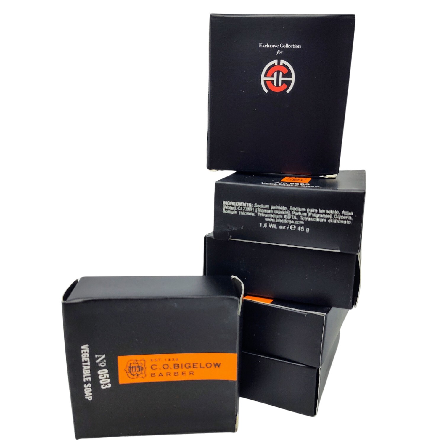 C.O. Bigelow Black Pepper Soap 45g (1.6oz) Set of 6 New