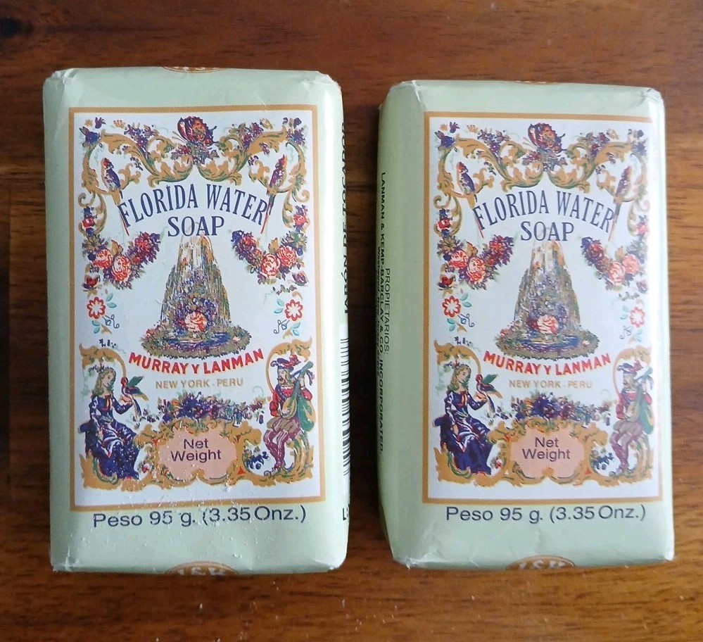 Florida Water Soap by Murray & Lanman 3.35 Oz 2 Bars