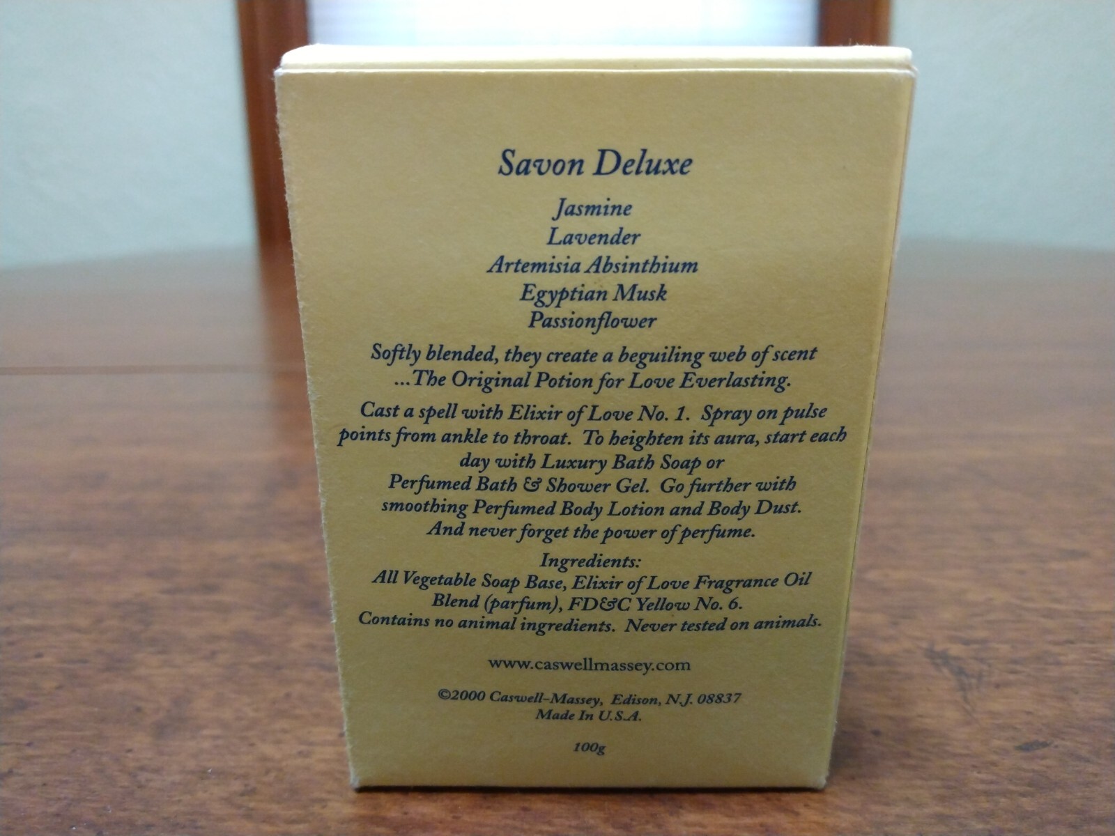 Caswell Massey Elixir of Love No.1 Perfumed Soap 1 Bar