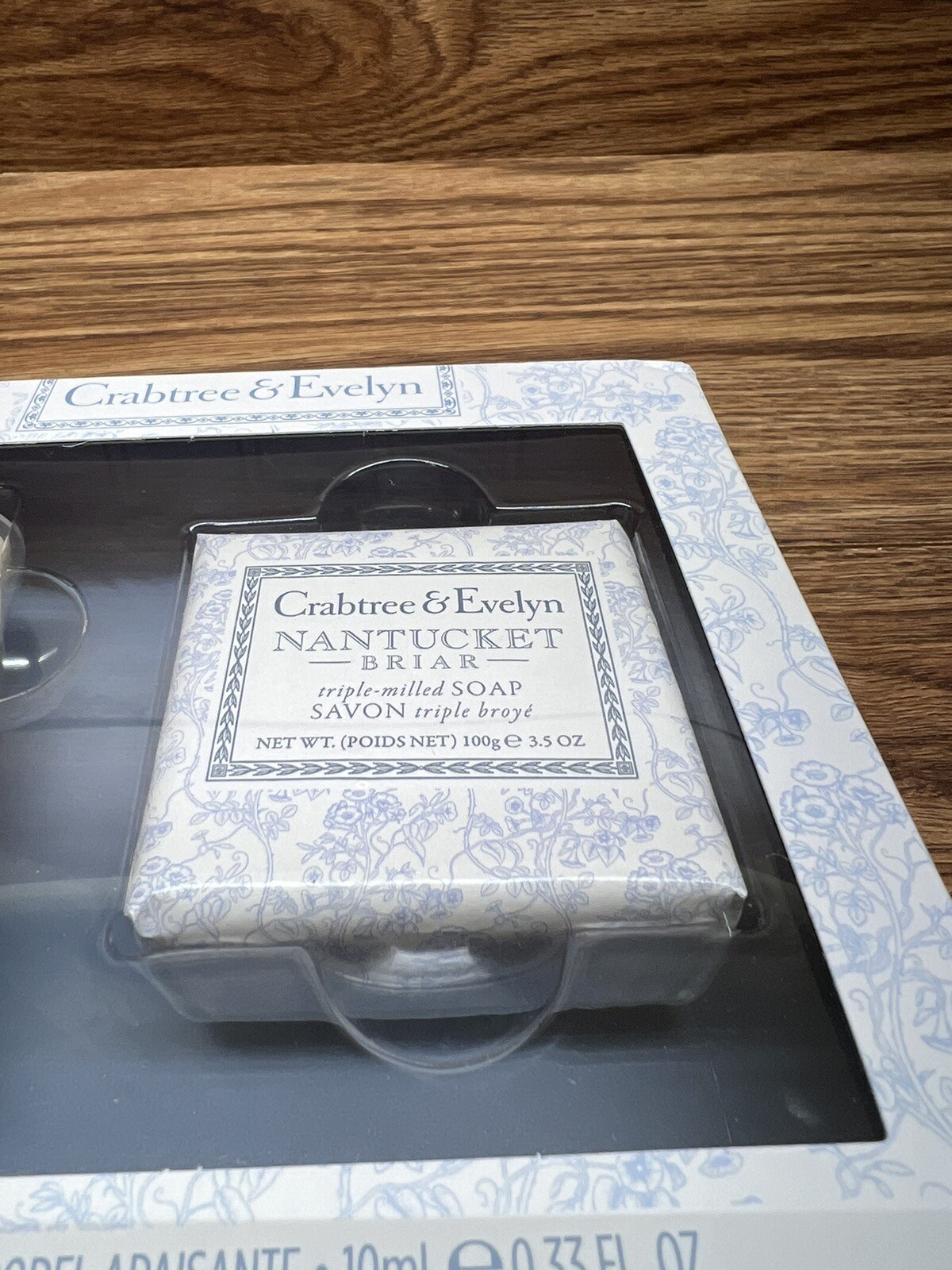 Crabtree & Evelyn Nantucket Briar Body Mist .33 fl oz & Bar Soap 3.5 oz. Gift