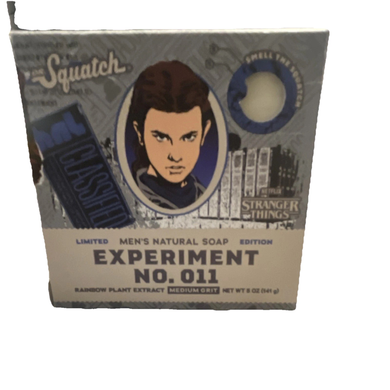 Dr. Squatch Stranger Things Men’s Natural Soap Rainbow Plant Extract 8 oz