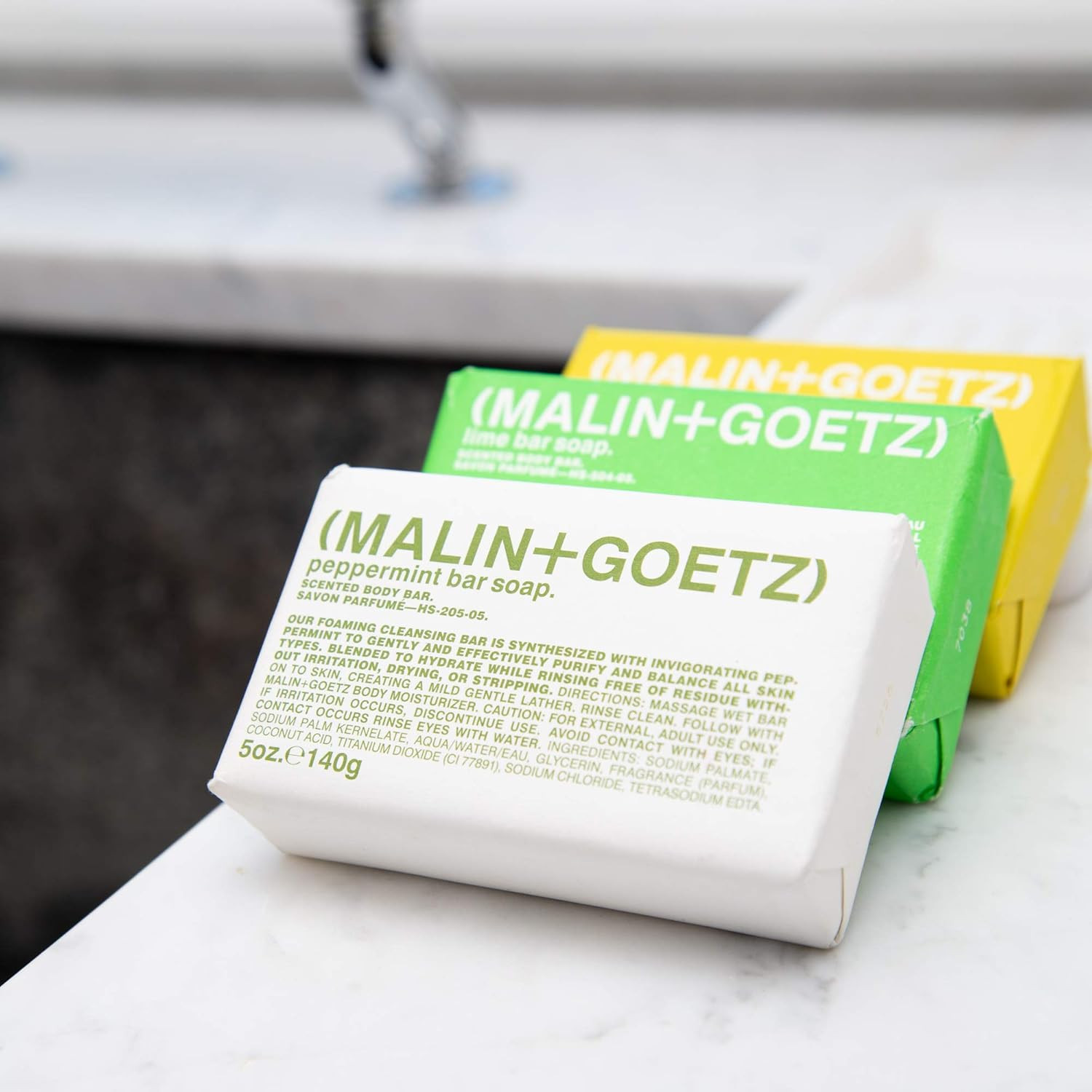 MALIN+GOETZ Rum Bar Soap | Triple-Milled Cleansing Bar with Glycerin + Natural H