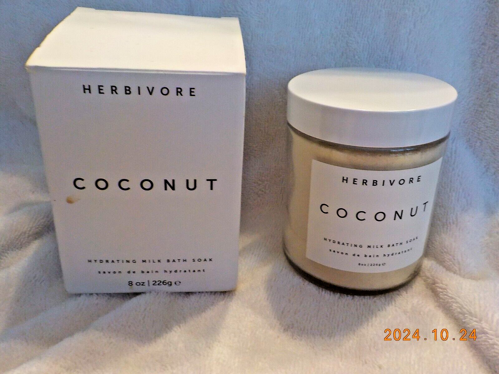 Herbivore Botanicals Coconut MILK Bath Soak Moisturizing Hydrating